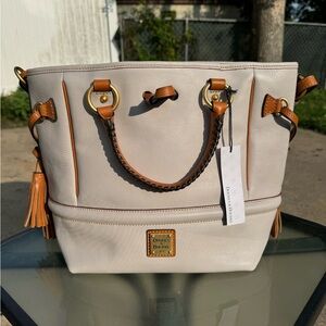 Dooney & Bourke Florentine Buckley Ecru
